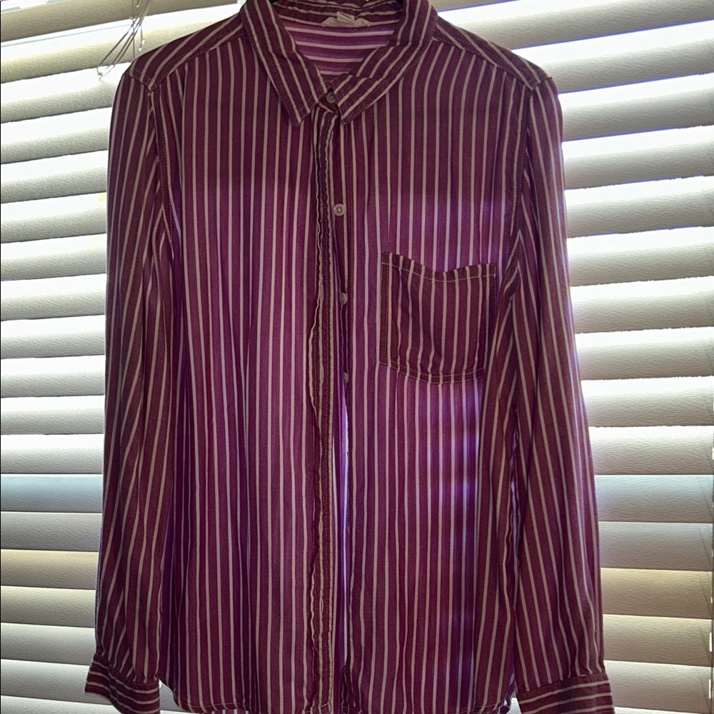 Striped Purple Shirt